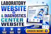 design laboratory website and diagnostics center website