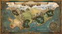 create custom fantasy world map, atlas map, vector map for dnd rpg game
