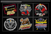 design professional racing logo and illustrations