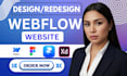 design redesign webflow website develop webflow for business website fix webflow
