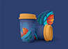 design coffee cup, ice cream cup, paper cup