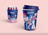 do creative paper cup packaging design