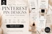 create aesthetic pinterest pins in canva