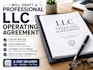 draft a professional llc operating agreement fast