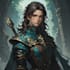 create dnd character art and fantasy charecter