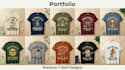 design custom retro vintage t shirt and vector graphics