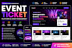 build event ticket website event management event planning website expert ads