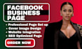 create and setup facebook business page