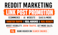 promote ecommerce store ai website traffic reddit link post