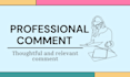 read your blog and will write high quality comments