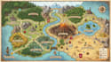 create printable map, board game map, satellite map, illustrated guide map desig