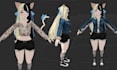 create and rig vtuber vrchat avatar, vrchat character for streaming or gaming