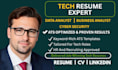 write an ats optimized data analyst, business analyst, and cybersecurity resume