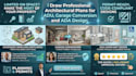 draw professional architectural plans for adu, garage conversion and ada design