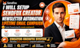 setup sendfox creator newsletter automation lifetime email campaign