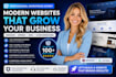 develop wordpress website business landing page blog elementor avada ecommerce