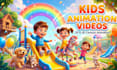 3d, 2d animation ugc video character design, music animation and kid animation