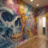 create custom graffiti art designs murals and wall arts