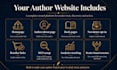 build your author website with SEO, book pages and newsletter funnel