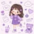 make a cute sticker