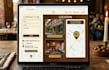 develop a custom restaurant website with online menu