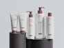 create modren skincare label and cosmetic packaging
