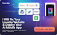 fix lovable website replit ai mobile app deployment supabase firebase base44 app