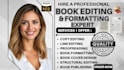 proofread, line edit and copy edit your book manuscript