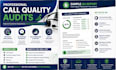 audit customer service calls and give QA feedback