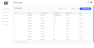 admin dashboard UI in react