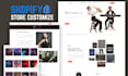 customize shopify store design and fix shopify issues
