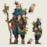 create original concept art character design