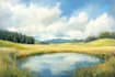 make a beautiful digital landscape,scenery painting