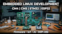 develop embedded linux systems using cm4, cm5, stm32 and esp32