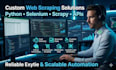 do web scraping, data extraction and automation