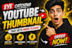 design eye catching thumbnail