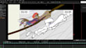 rig and animate a moho character with full 360 body turn