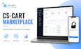 cs cart multi vendor marketplace website design ecommerce SEO optimization