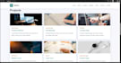 develop a responsive react js frontend website