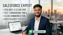 be your expert salesforce administrator and developer