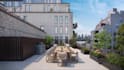 reconstruct penthouse apartment,condo building design,residential complex render