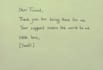 write neat handwritten quotes, letters, and personalized content
