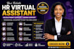 admin, social media and HR virtual assistant for recruitment and support