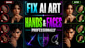 fix ai art, fix hands and faces professionally