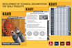 create technical documentation for cable products