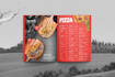 create a premium restaurant menu