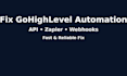 fix gohighlevel automation, API integration, and saas issues