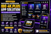 customize and build a premium branded ibo 4k plus streaming app