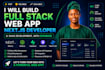 vibe coding web app next js developer with claude code ai saas mvp supabase