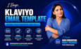design klaviyo email template